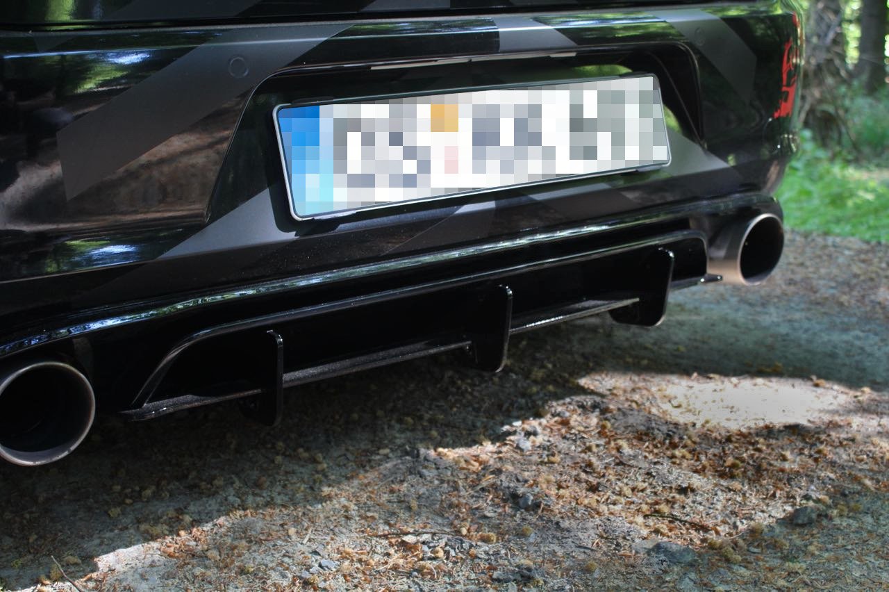 Schalk Tuning - FRONT SPORT DIFFUSOR VW GOLF VII GTI CLUBSPORT